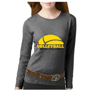 Women's Long Sleeve Premium Jersey Tee Thumbnail