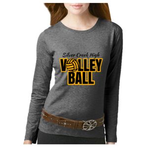 Women's Long Sleeve Premium Jersey Tee Thumbnail
