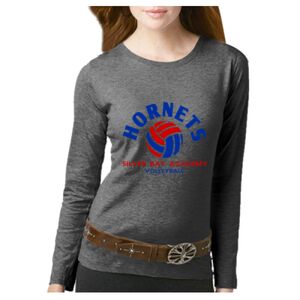 Women's Long Sleeve Premium Jersey Tee Thumbnail