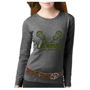 Women's Long Sleeve Premium Jersey Tee Thumbnail