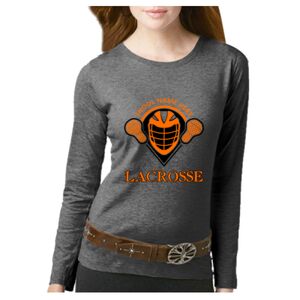 Women's Long Sleeve Premium Jersey Tee Thumbnail