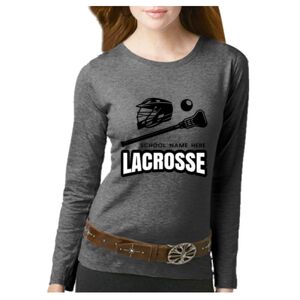 Women's Long Sleeve Premium Jersey Tee Thumbnail