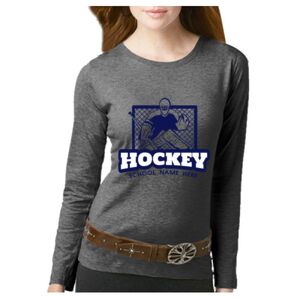 Women's Long Sleeve Premium Jersey Tee Thumbnail