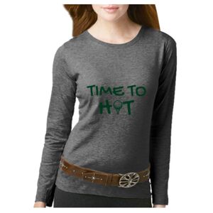 Women's Long Sleeve Premium Jersey Tee Thumbnail