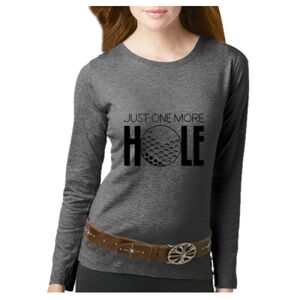 Women's Long Sleeve Premium Jersey Tee Thumbnail