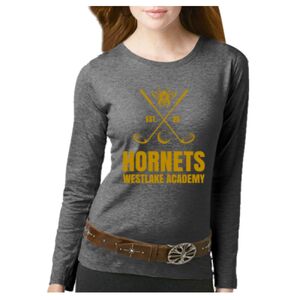 Women's Long Sleeve Premium Jersey Tee Thumbnail