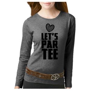 Women's Long Sleeve Premium Jersey Tee Thumbnail