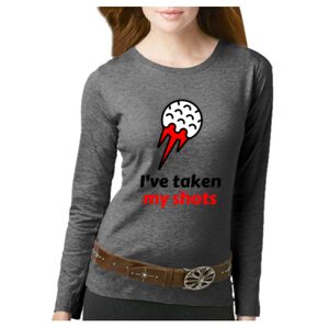 Women's Long Sleeve Premium Jersey Tee Thumbnail