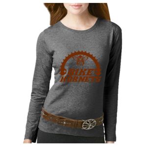 Women's Long Sleeve Premium Jersey Tee Thumbnail