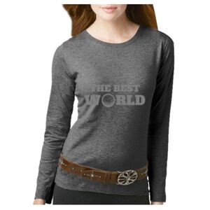 Women's Long Sleeve Premium Jersey Tee Thumbnail