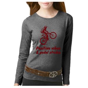 Women's Long Sleeve Premium Jersey Tee Thumbnail