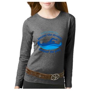 Women's Long Sleeve Premium Jersey Tee Thumbnail