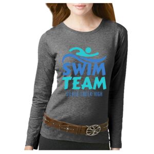 Women's Long Sleeve Premium Jersey Tee Thumbnail