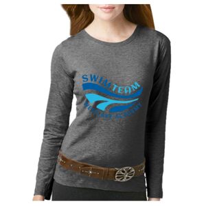 Women's Long Sleeve Premium Jersey Tee Thumbnail