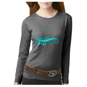 Women's Long Sleeve Premium Jersey Tee Thumbnail
