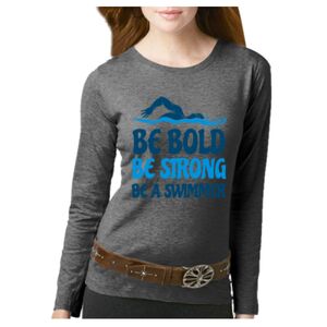 Women's Long Sleeve Premium Jersey Tee Thumbnail