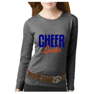 Women's Long Sleeve Premium Jersey Tee Thumbnail