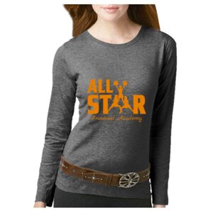 Women's Long Sleeve Premium Jersey Tee Thumbnail