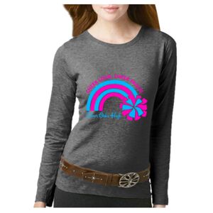 Women's Long Sleeve Premium Jersey Tee Thumbnail