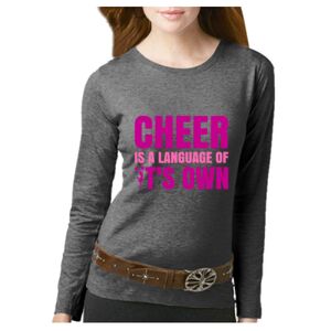 Women's Long Sleeve Premium Jersey Tee Thumbnail