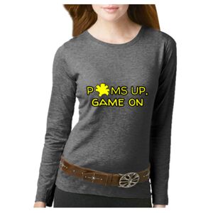 Women's Long Sleeve Premium Jersey Tee Thumbnail
