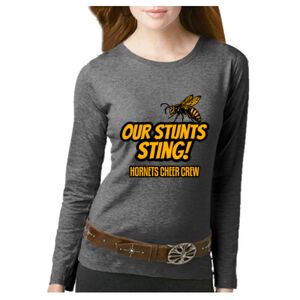 Women's Long Sleeve Premium Jersey Tee Thumbnail