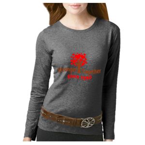 Women's Long Sleeve Premium Jersey Tee Thumbnail