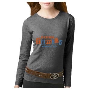Women's Long Sleeve Premium Jersey Tee Thumbnail