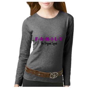 Women's Long Sleeve Premium Jersey Tee Thumbnail