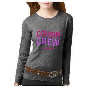 Women's Long Sleeve Premium Jersey Tee Thumbnail