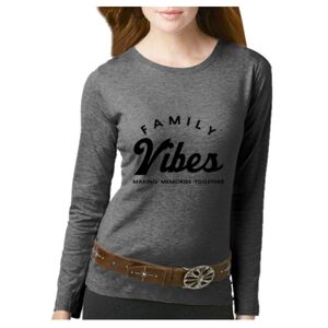 Women's Long Sleeve Premium Jersey Tee Thumbnail