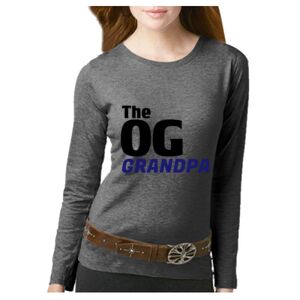 Women's Long Sleeve Premium Jersey Tee Thumbnail