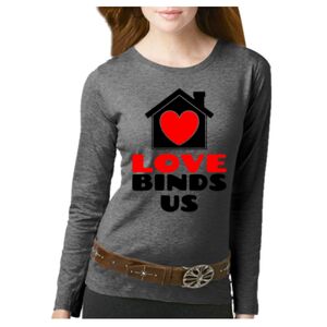 Women's Long Sleeve Premium Jersey Tee Thumbnail
