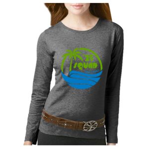 Women's Long Sleeve Premium Jersey Tee Thumbnail