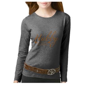 Women's Long Sleeve Premium Jersey Tee Thumbnail