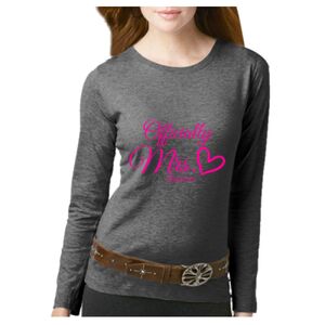 Women's Long Sleeve Premium Jersey Tee Thumbnail