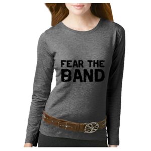 Women's Long Sleeve Premium Jersey Tee Thumbnail