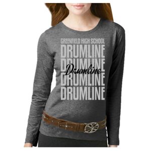 Women's Long Sleeve Premium Jersey Tee Thumbnail