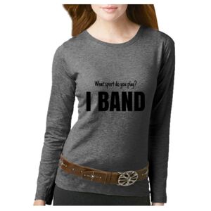 Women's Long Sleeve Premium Jersey Tee Thumbnail