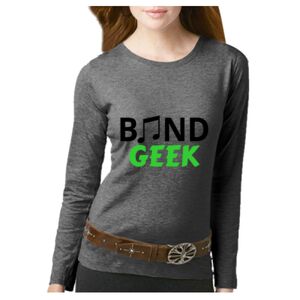 Women's Long Sleeve Premium Jersey Tee Thumbnail