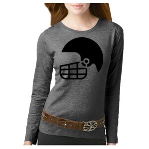 Women's Long Sleeve Premium Jersey Tee Thumbnail