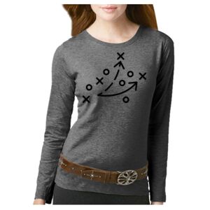 Women's Long Sleeve Premium Jersey Tee Thumbnail