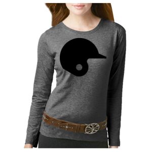 Women's Long Sleeve Premium Jersey Tee Thumbnail