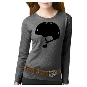 Women's Long Sleeve Premium Jersey Tee Thumbnail