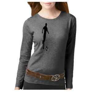 Women's Long Sleeve Premium Jersey Tee Thumbnail