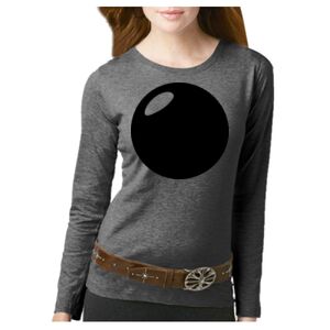 Women's Long Sleeve Premium Jersey Tee Thumbnail