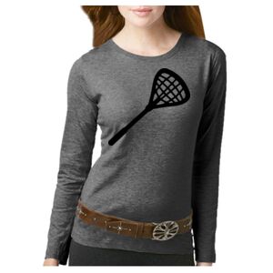 Women's Long Sleeve Premium Jersey Tee Thumbnail
