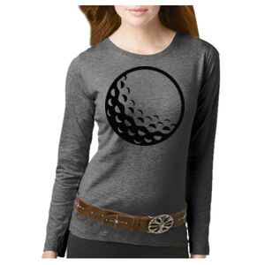 Women's Long Sleeve Premium Jersey Tee Thumbnail