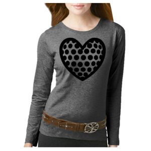 Women's Long Sleeve Premium Jersey Tee Thumbnail