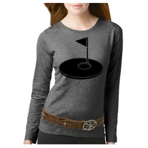 Women's Long Sleeve Premium Jersey Tee Thumbnail